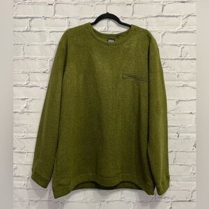 AIGLE Men's Crewneck Pullover Fleece Sweater